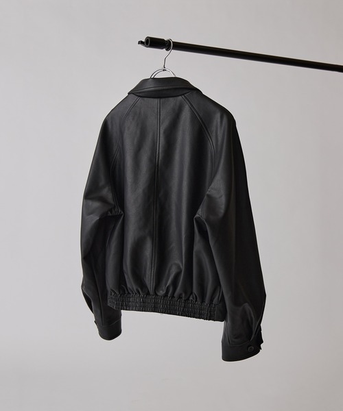 Neucon】GUN FLAP ZIP LEATHER BLOUSON / ガンフラップZIPレザー