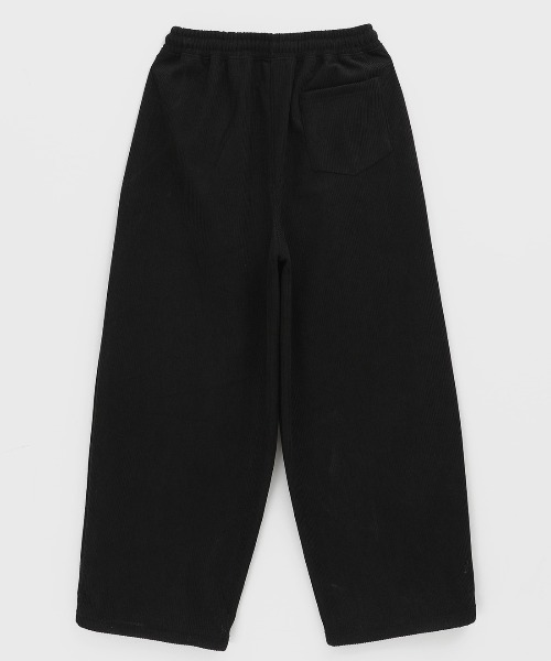BLACKUP（ブラックアップ）の「[MADE] クジットコーデュミンク2WAYバンディングパンツ（その他パンツ・レディース・ブラック/クリーム・FREE）」の4枚目の写真