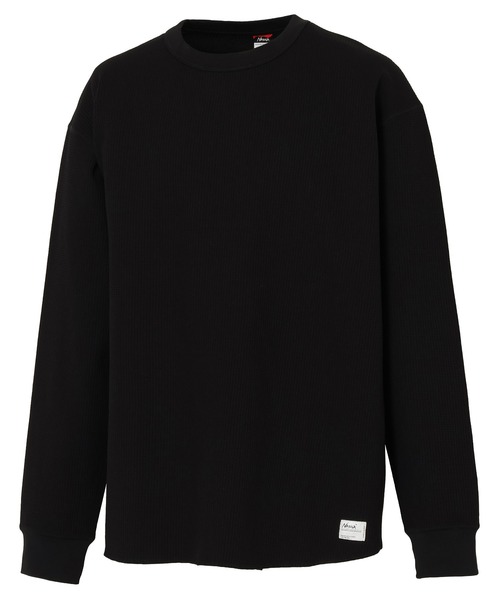 NANGA(ナンガ)の「AIRFLEX WAFFLE L/S TEE/エアフレックス ワッフル ロングスリーブ Tシャツ(Tシャツ/カットソー・メンズ・ホワイト/ブラック/ブルー系その他・XL/L/M/S)」の4枚目の写真