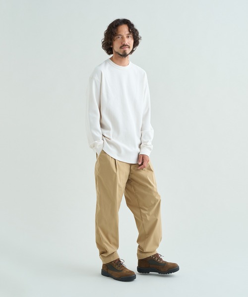 NANGA(ナンガ)の「AIRFLEX WAFFLE L/S TEE/エアフレックス ワッフル ロングスリーブ Tシャツ(Tシャツ/カットソー・メンズ・ホワイト/ブラック/ブルー系その他・XL/L/M/S)」の17枚目の写真