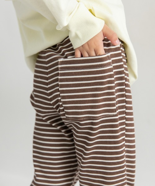 DRC branshes（ディーアールシーブランシェス）の「【WEB限定/DRC】リブフレアパンツ（その他パンツ・キッズ・その他1/その他2/その他3/その他5/ブラック/その他6/アイボリー/その他4・130/90/100/110/120/140/150）」の20枚目の写真