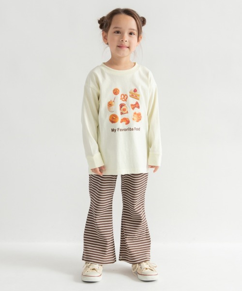 DRC branshes（ディーアールシーブランシェス）の「【WEB限定/DRC】リブフレアパンツ（その他パンツ・キッズ・その他1/その他2/その他3/その他5/ブラック/その他6/アイボリー/その他4・130/90/100/110/120/140/150）」の17枚目の写真