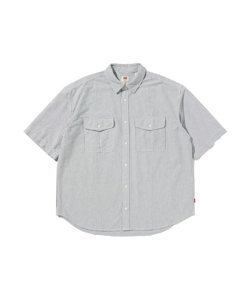 Levi's(リーバイス)の「Levi's/リーバイス パシフィカ ルーズシャツ(シャツ/ブラウス・メンズ・ブルー・XL/L/M/S)」の2枚目の写真