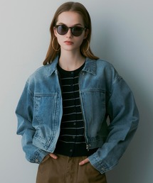 SERENO（セレーノ）の「クロップドデニムジャケット（デニムジャケット）」