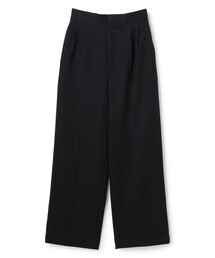 プルーフウールライクツイル ワイドパンツ
