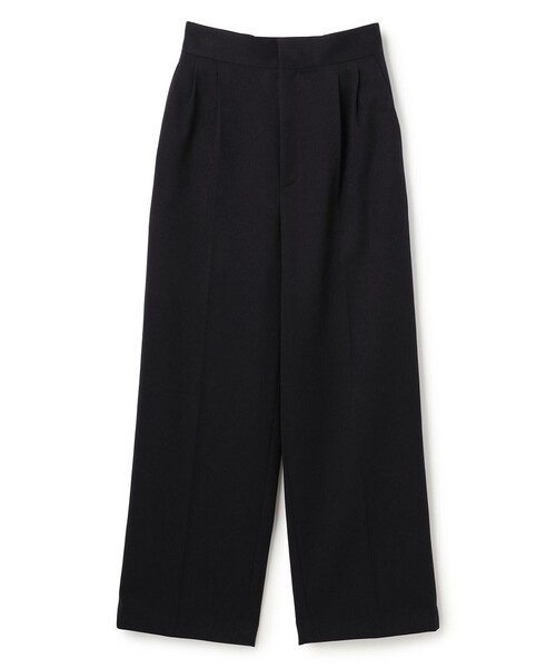 uncrave(アンクレイヴ)の「プルーフウールライクツイル ワイドパンツ(その他パンツ・レディース・ライトグレー系/ネイビー系/ブラウン系/黄土色系・0/2/1)」の4枚目の写真