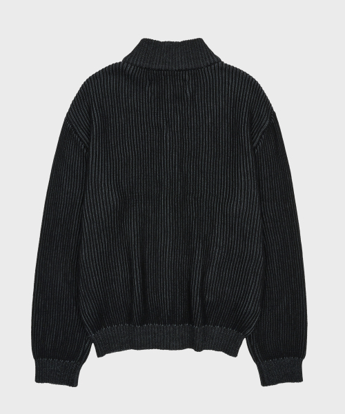 THEVINYLHOUSE（ザバイニルハウス）の「VERTICAL PATTERN CARDIGAN BLACK (VH2ESUK680A)（カーディガン/ボレロ・メンズ・その他・S/M/L）」の2枚目の写真