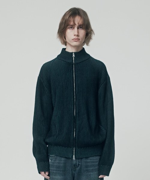 THEVINYLHOUSE（ザバイニルハウス）の「VERTICAL PATTERN CARDIGAN BLACK (VH2ESUK680A)（カーディガン/ボレロ・メンズ・その他・S/M/L）」の3枚目の写真