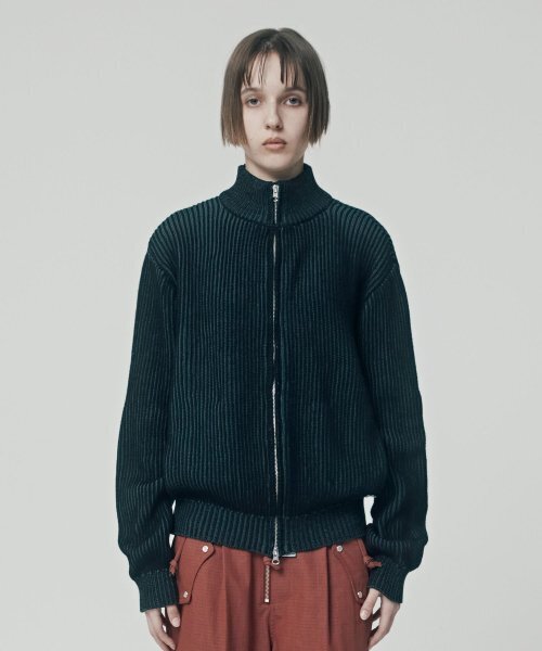 THEVINYLHOUSE（ザバイニルハウス）の「VERTICAL PATTERN CARDIGAN BLACK (VH2ESUK680A)（カーディガン/ボレロ・メンズ・その他・S/M/L）」の4枚目の写真