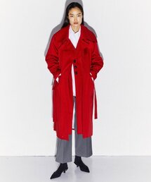 KIMDOH（キムド）の「COTTON TWILL TRENCH COAT RED（トレンチコート）」