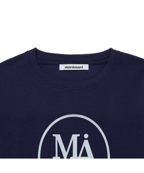 MARDMARD（マードマード）の「シンボルクロップTシャツ-ネイビー（Tシャツ/カットソー・レディース・その他・FREE）」の3枚目の写真