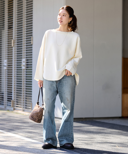 FRAMeWORK（フレームワーク）の「DENIM DELIGHT DAYS/デニムデライトデイズ セルウィッチデニムワイドジーンズ（デニムパンツ・レディース・ブルー系その他・30/28/26）」の7枚目の写真