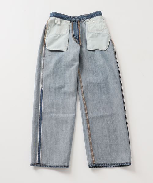 DENIM DELIGHT DAYS/デニムデライトデイズ セルウィッチデニムワイド