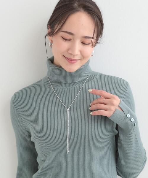 SHOO・LA・RUE(シューラルー)の「【2WAY】上品に輝く ダイヤレーンネックレス(ネックレス・レディース・ピンクゴールド/シルバー/ゴールド・00)」の8枚目の写真