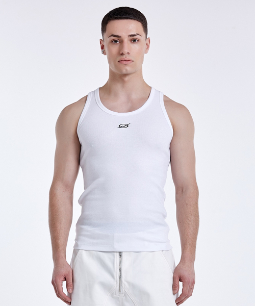 51%(フィフティーワンパーセント)の「Basic curve sleeveless - White(Tシャツ/カットソー・メンズ・その他・L/M)」の4枚目の写真