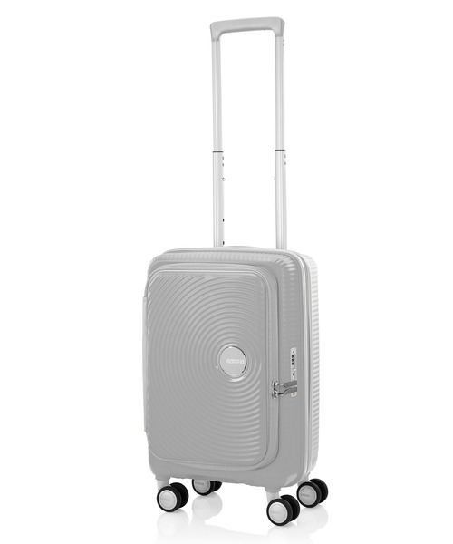 AMERICAN TOURISTER(アメリカンツーリスター)の「アメリカンツーリスター CURIO スピナー55/20 EXP ブックオープニング クールグレー(スーツケース/キャリーバッグ・メンズ・グレー・S)」の1枚目の写真