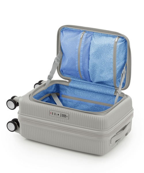 AMERICAN TOURISTER(アメリカンツーリスター)の「アメリカンツーリスター CURIO スピナー55/20 EXP ブックオープニング クールグレー(スーツケース/キャリーバッグ・メンズ・グレー・S)」の7枚目の写真
