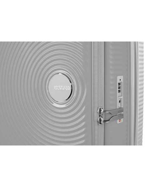 AMERICAN TOURISTER(アメリカンツーリスター)の「アメリカンツーリスター CURIO スピナー55/20 EXP ブックオープニング クールグレー(スーツケース/キャリーバッグ・メンズ・グレー・S)」の11枚目の写真
