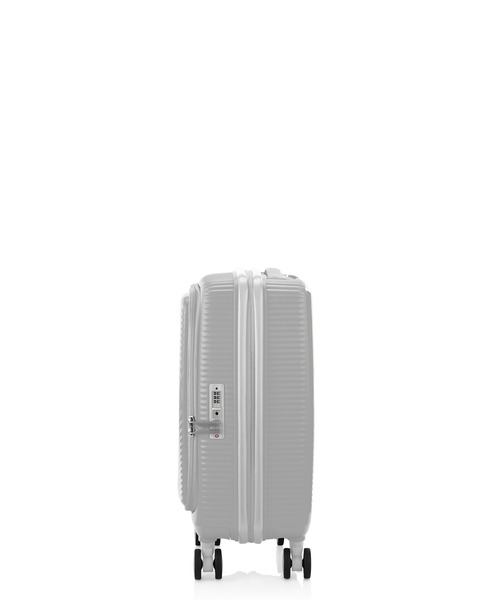 AMERICAN TOURISTER(アメリカンツーリスター)の「アメリカンツーリスター CURIO スピナー55/20 EXP ブックオープニング クールグレー(スーツケース/キャリーバッグ・メンズ・グレー・S)」の4枚目の写真
