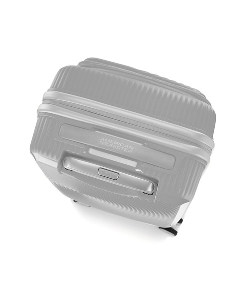 AMERICAN TOURISTER(アメリカンツーリスター)の「アメリカンツーリスター CURIO スピナー55/20 EXP ブックオープニング クールグレー(スーツケース/キャリーバッグ・メンズ・グレー・S)」の8枚目の写真