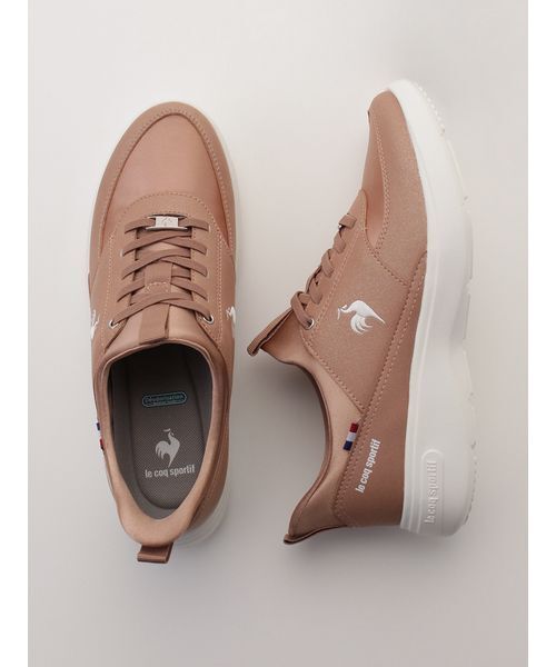 le coq sportif(ルコックスポルティフ)の「【le coq sportif】LCS RHONE SI(スニーカー・レディース・ベージュ・25/23.5/24.5/24/23)」の6枚目の写真