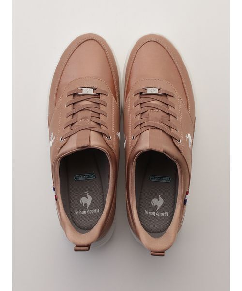 le coq sportif(ルコックスポルティフ)の「【le coq sportif】LCS RHONE SI(スニーカー・レディース・ベージュ・25/23.5/24.5/24/23)」の7枚目の写真