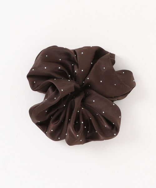 apres jour（アプレジュール）の「【apres jour×ARIAZ】ホットフィットシュシュ（シュシュ・レディース・グレイッシュベージュ/ブラック/ダークブラウン・FREE）」の5枚目の写真