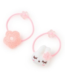 KP DECO（ケーピーデコ）の「mimiちゃん・花 ヘアポニー（ヘアゴム）」