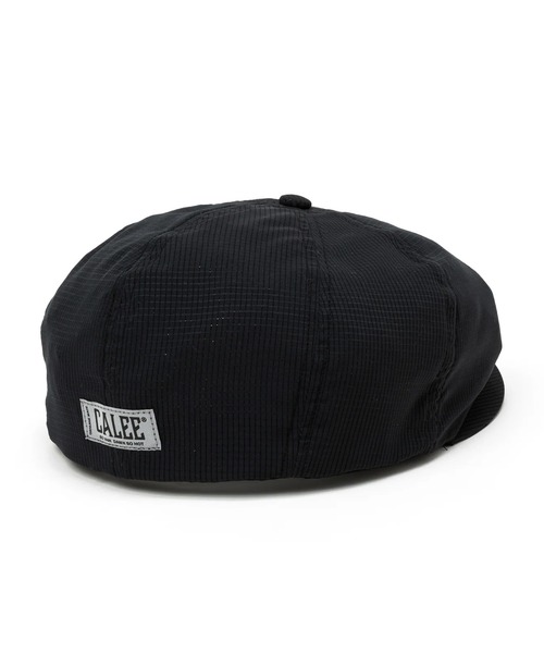 CALEE(キャリー)の「CALEE/キャリー DOTAIR MULTI FUNCTION CASQUETTE リフレクターロゴ キャスケット 2026年春夏(キャスケット・メンズ・ブラック・M/L)」の1枚目の写真