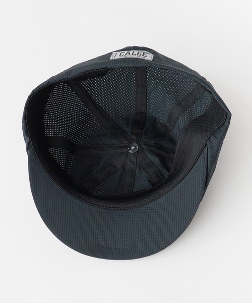 CALEE(キャリー)の「CALEE/キャリー DOTAIR MULTI FUNCTION CASQUETTE リフレクターロゴ キャスケット 2026年 夏 夏服(キャスケット・メンズ・ブラック・M/L)」の12枚目の写真