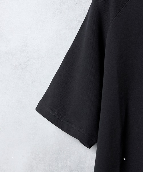 NUMBER (N)INE（ナンバーナイン）の「HAND PAINTED FIRM COTTON RAGLAN SHORT SLEEVE POCKET SWEATSHIRT / ハンドペイント ファーム コットン ラグラン ショートスリーブ ポケット クルーネック スウェット（スウェット・メンズ・グレー系その他2/ブラック/ブラック系2/グレー・M/L/XL）」の8枚目の写真