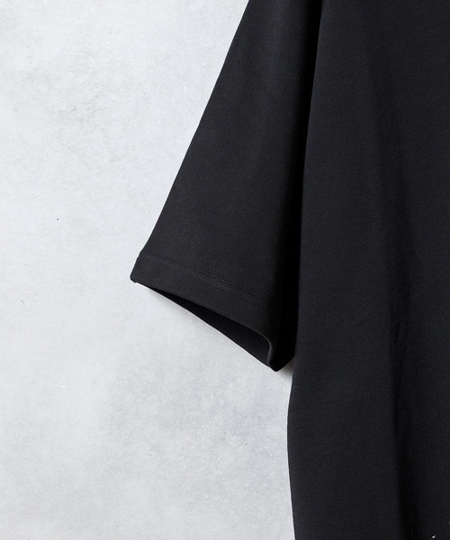 NUMBER (N)INE（ナンバーナイン）の「HAND PAINTED FIRM COTTON RAGLAN SHORT SLEEVE POCKET SWEATSHIRT / ハンドペイント ファーム コットン ラグラン ショートスリーブ ポケット クルーネック スウェット（スウェット・メンズ・グレー系その他2/ブラック/ブラック系2/グレー・M/L/XL）」の20枚目の写真