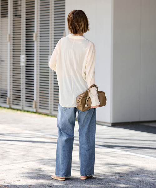 FRAMeWORK(フレームワーク)の「≪追加≫NEWデニムストレートパンツ(デニムパンツ・レディース・ブルー系その他・34/36/38/40)」の17枚目の写真