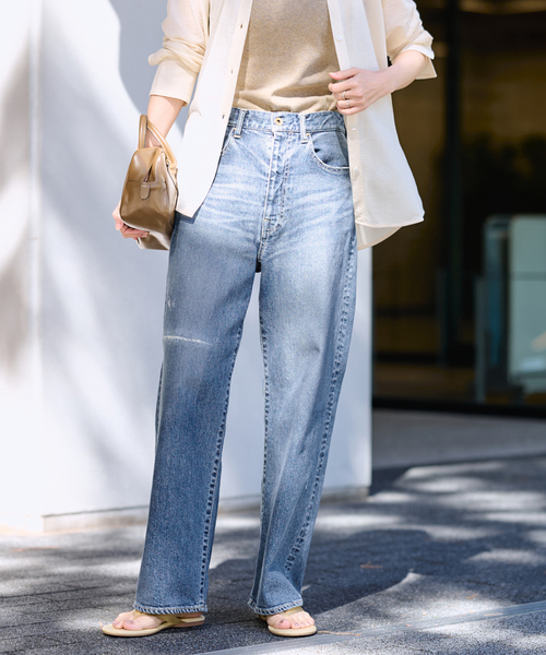 FRAMeWORK(フレームワーク)の「≪追加≫NEWデニムストレートパンツ(デニムパンツ・レディース・ブルー系その他・34/36/38/40)」の18枚目の写真