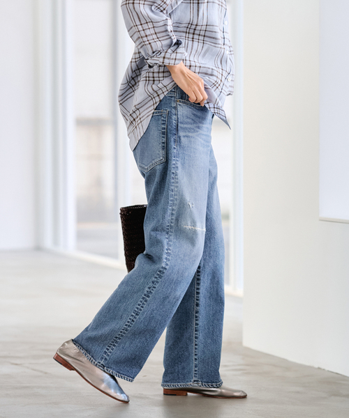 FRAMeWORK（フレームワーク）の「≪追加≫NEWデニムストレートパンツ（デニムパンツ・レディース・ブルー系その他・34/36/38/40）」の11枚目の写真