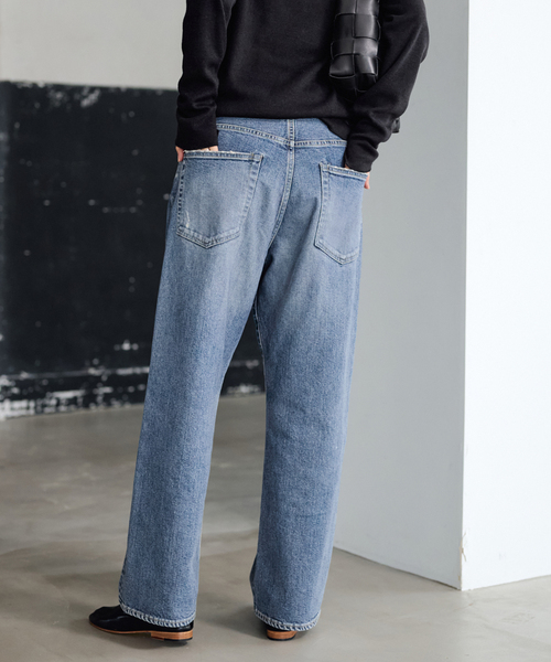 FRAMeWORK（フレームワーク）の「≪追加≫NEWデニムストレートパンツ（デニムパンツ・レディース・ブルー系その他・34/36/38/40）」の17枚目の写真