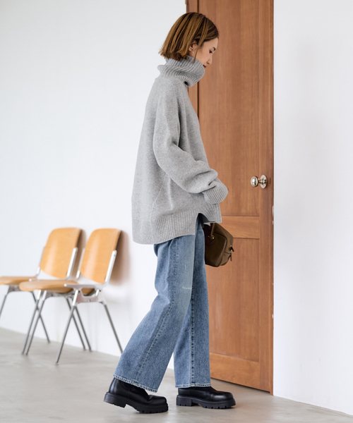 FRAMeWORK（フレームワーク）の「≪追加≫NEWデニムストレートパンツ（デニムパンツ・レディース・ブルー系その他・34/36/38/40）」の19枚目の写真