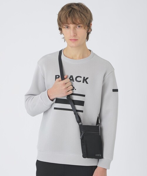BLACK LABEL CRESTBRIDGE（ブラックレーベル・クレストブリッジ）の「BLACK of  BLACKs ミニショルダーバッグ（ショルダーバッグ・メンズ・ブラック・FREE）」の2枚目の写真