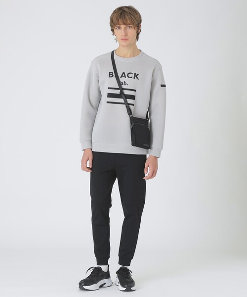 BLACK LABEL CRESTBRIDGE（ブラックレーベル・クレストブリッジ）の「BLACK of  BLACKs ミニショルダーバッグ（ショルダーバッグ・メンズ・ブラック・FREE）」の3枚目の写真