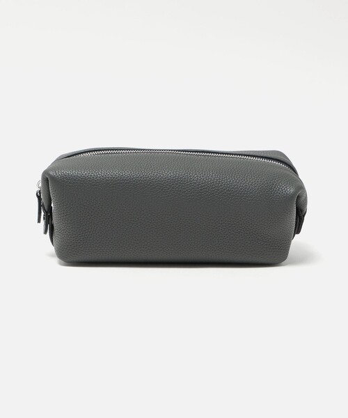 UNITED ARROWS（ユナイテッドアローズ）の「レザー スクエアクラッチバッグ（ポーチ）（クラッチバッグ・メンズ・ダークブラウン/ブラック/ネイビー・FREE）」の3枚目の写真