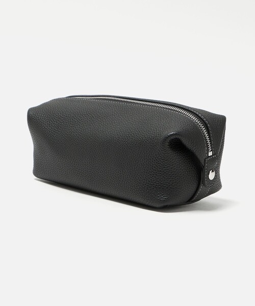 UNITED ARROWS（ユナイテッドアローズ）の「レザー スクエアクラッチバッグ（ポーチ）（クラッチバッグ・メンズ・ダークブラウン/ブラック/ネイビー・FREE）」の14枚目の写真