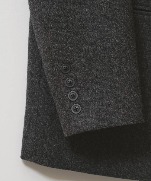 TODAYFUL(トゥデイフル)の「【TODAYFUL/トゥデイフル】Wool100% Over Jacket/ウール100%オーバージャケット(テーラードジャケット・レディース・チャコールグレー・36/38)」の5枚目の写真