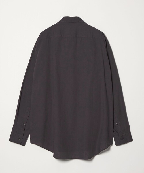 CITEN(シテン)の「<CITEN>コットンリネンオーバーシャツ(シャツ/ブラウス・メンズ・コバルトブルー/ブラック/ナチュラル・L/M)」の21枚目の写真