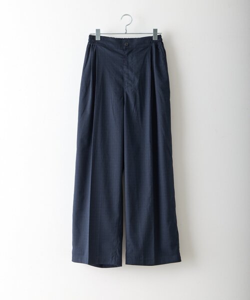 WHIMSIC(ウィムジック)の「⋆【WHIMSIC/SETUP対応/2サイズ展開】タックイージースラックス(その他パンツ・レディース・ブルー/ネイビー/ベージュ・2/1)」の14枚目の写真
