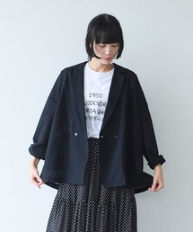 yuni（ユニ　）の「sheer summer Wool-Polyester Voil tailored ジャケット（テーラードジャケット）」