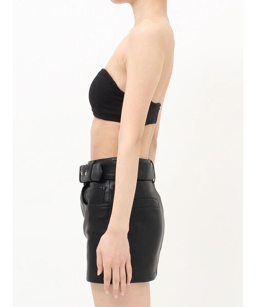 EVRIS(エヴリス)の「リブブラトップ(キャミソール・レディース・ブラック/ホワイト・SMALL/MEDIUM)」の16枚目の写真