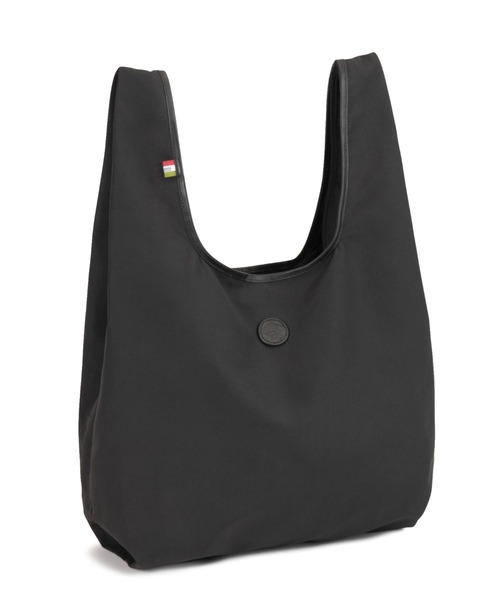 Orobianco(オロビアンコ)の「エコバッグ ポルテッジェーラ 18L エコバッグ 93211(エコバッグ/サブバッグ・メンズ・ブラウン/オレンジ/ネイビー/ブラック×ブラック・FREE)」の1枚目の写真