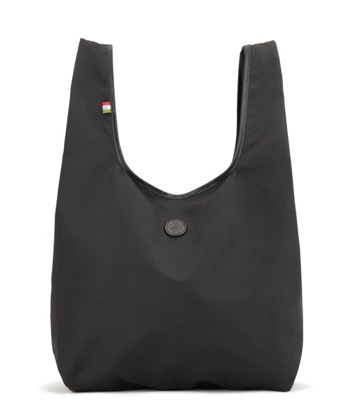 Orobianco(オロビアンコ)の「エコバッグ ポルテッジェーラ 18L エコバッグ 93211(エコバッグ/サブバッグ・メンズ・ブラウン/オレンジ/ネイビー/ブラック×ブラック・FREE)」の5枚目の写真