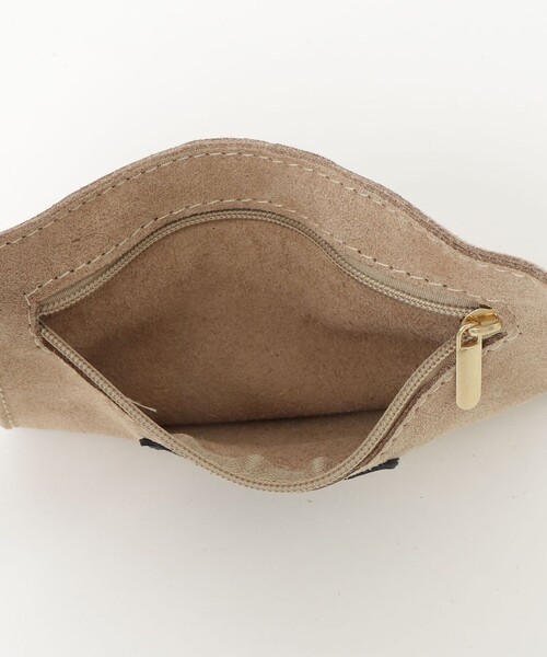 fredy emue（フレディエミュ）の「【AULENTTI/オーレンティ】 フリンジミニトートバッグ（ショルダーバッグ・レディース・ブラウン/ベージュ・FREE）」の10枚目の写真