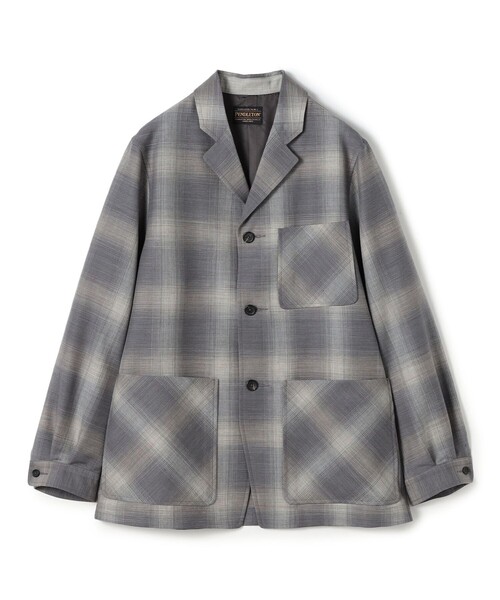 別注】PENDLETON ウールオンブレーチェック トップスタージャケット